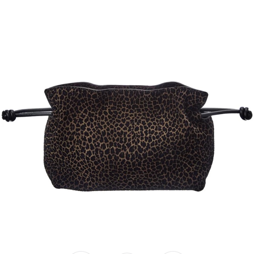 Leopard Drawstring Pouch - Picture 3 of 6